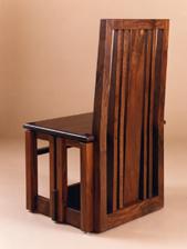 Presider's Chair, back view